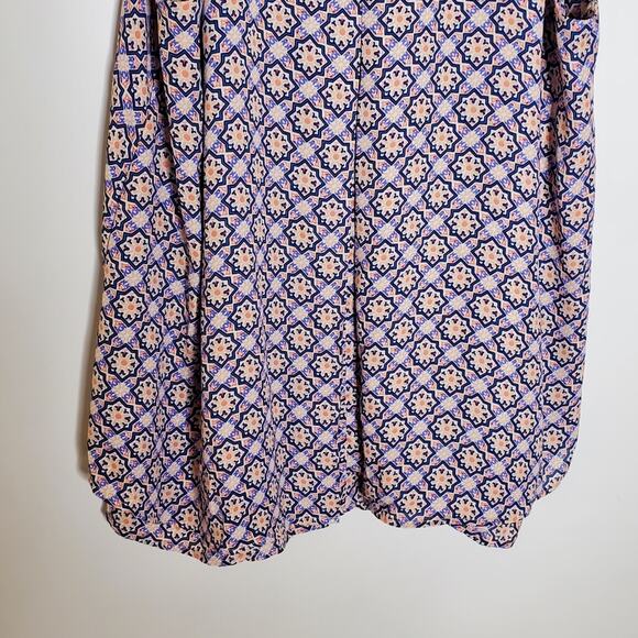 Valerie Stevens pink & purple Geometric layered tank In Great used condition - Picture 6 of 8